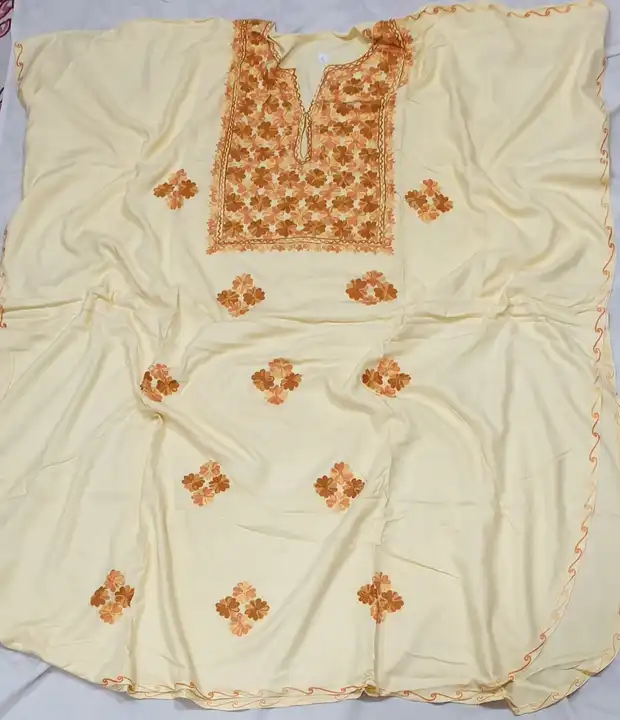 Cotton fabric Ari work Kafttan  uploaded by Dehqani Bros on 4/26/2023