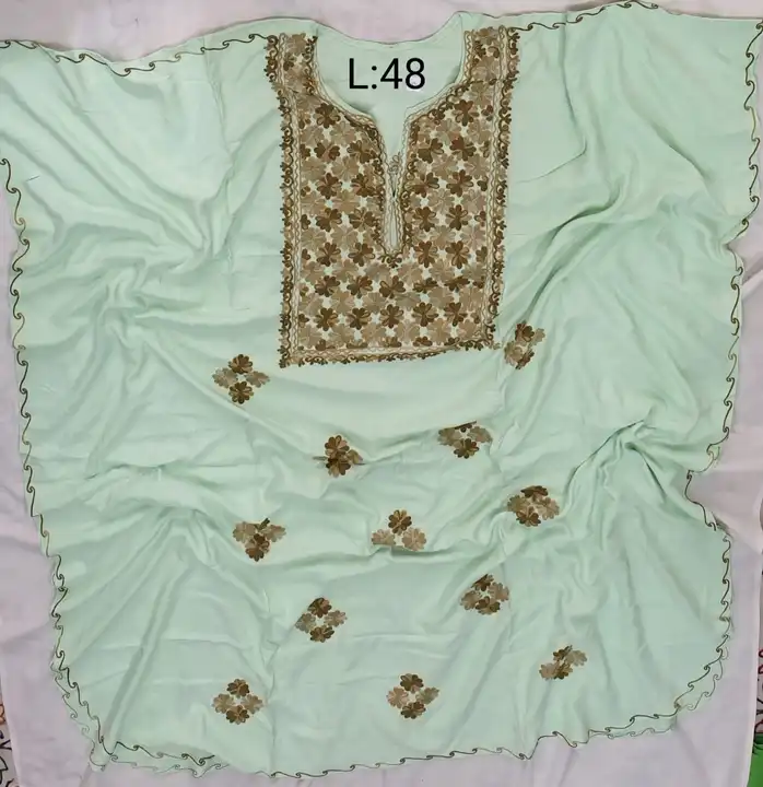 Cotton fabric Ari work Kafttan  uploaded by Dehqani Bros on 4/26/2023