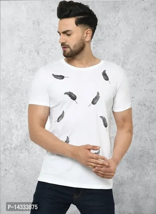 Stylish Fancy Cotton Blend T-shirts For Men uploaded by FashionSmart on 4/26/2023