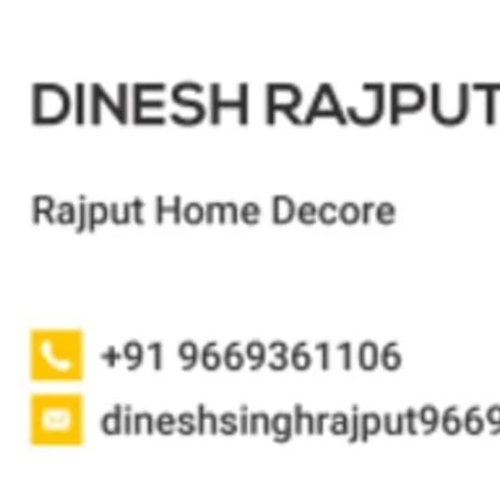 Visiting card store images of Rajput Home decore