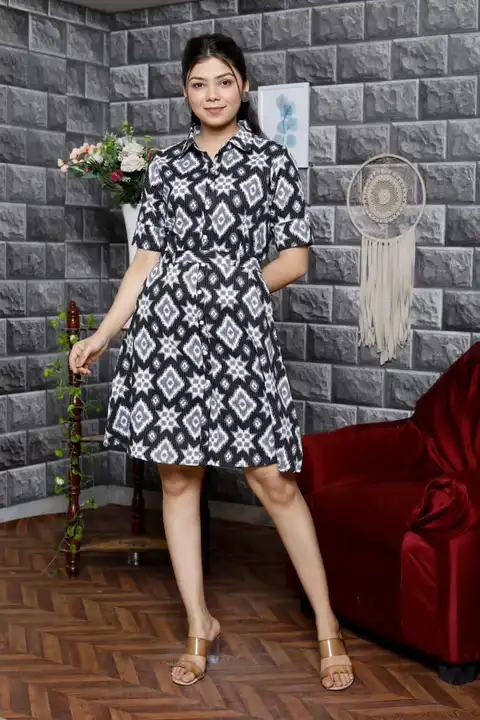 Length 36 inch 

Size 36 to 44

1 pocket
Cotton 

Price - 520+shipping uploaded by Saiba hand block on 4/26/2023