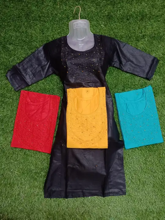 Heavy Rayon Embroidery Kurti uploaded by Arham Garments on 4/26/2023