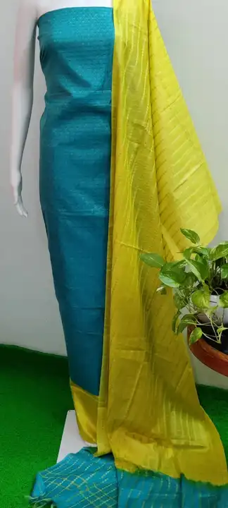 Katan Silk Suits uploaded by Salman Handloom on 4/26/2023