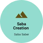 Business logo of Saba creation