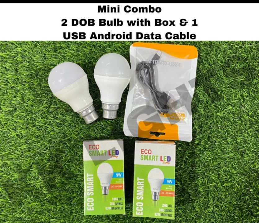RK Lights Combo Offer ( 2 Dob Bulb, 1 USB data Cable) uploaded by RK Fashion and Trinity House on 4/26/2023