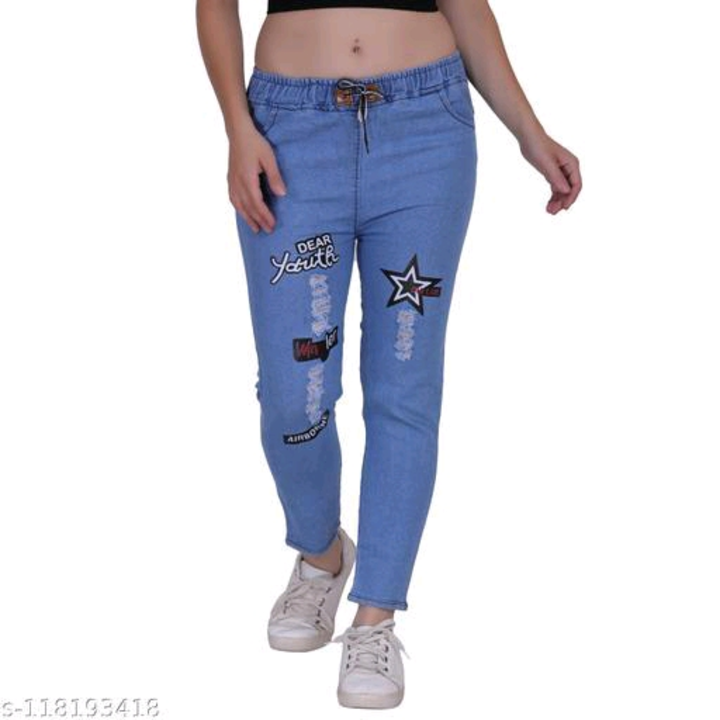 Women's Printed Joggers and Jeans uploaded by business on 4/26/2023