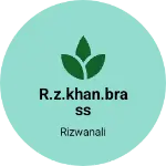 Business logo of R.Z.khan.Brass