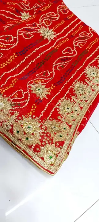 Pure Georgette saree  uploaded by Fabric point on 4/26/2023