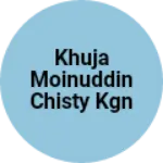 Business logo of Khuja moinuddin chisty kgn