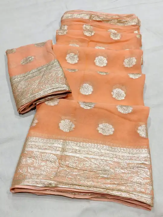 ❤️ *Summerspecialsaree*  

*beautiful color combination Saree for all ladies*

👉keep shopping with  uploaded by Gotapatti manufacturer on 4/27/2023