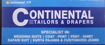Business logo of Continental tailors