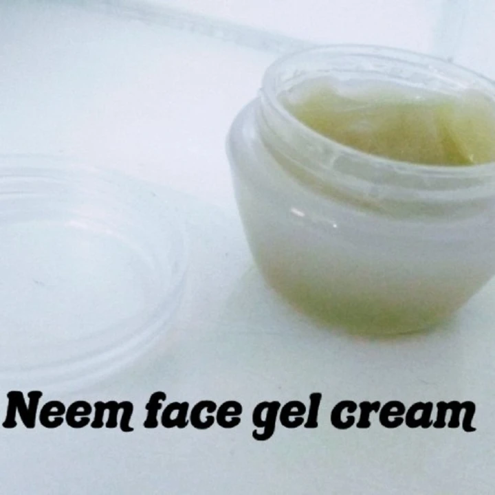 Neem face gel cream uploaded by Apres bath handmade products on 4/27/2023