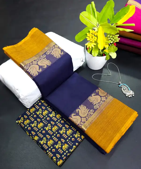 Cotton sarees  uploaded by business on 4/27/2023