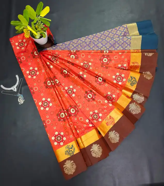 Soft silk sarees  uploaded by SPA COLLECTIONS on 4/27/2023
