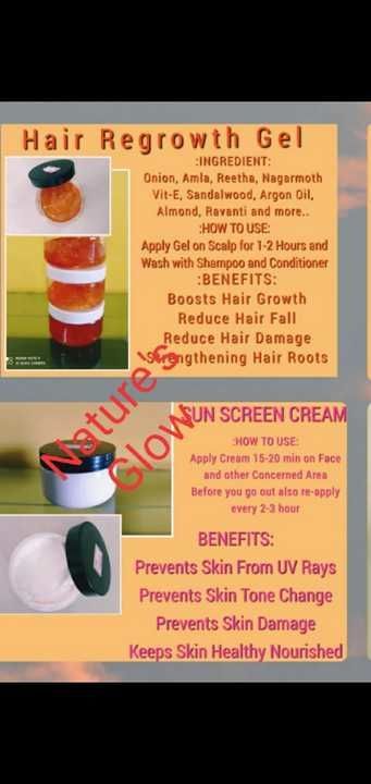 Post image All products are made with Natural ingredients , for hair fall, dandruff, glowing skin, dry skin ,uneven skin tone