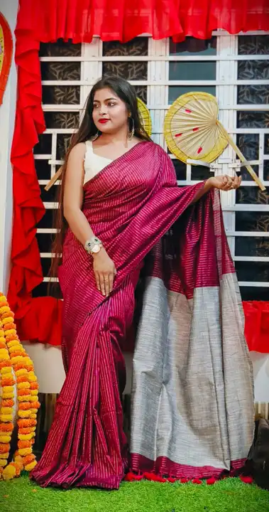 Handloom saree  uploaded by Matri Saree Center on 4/27/2023