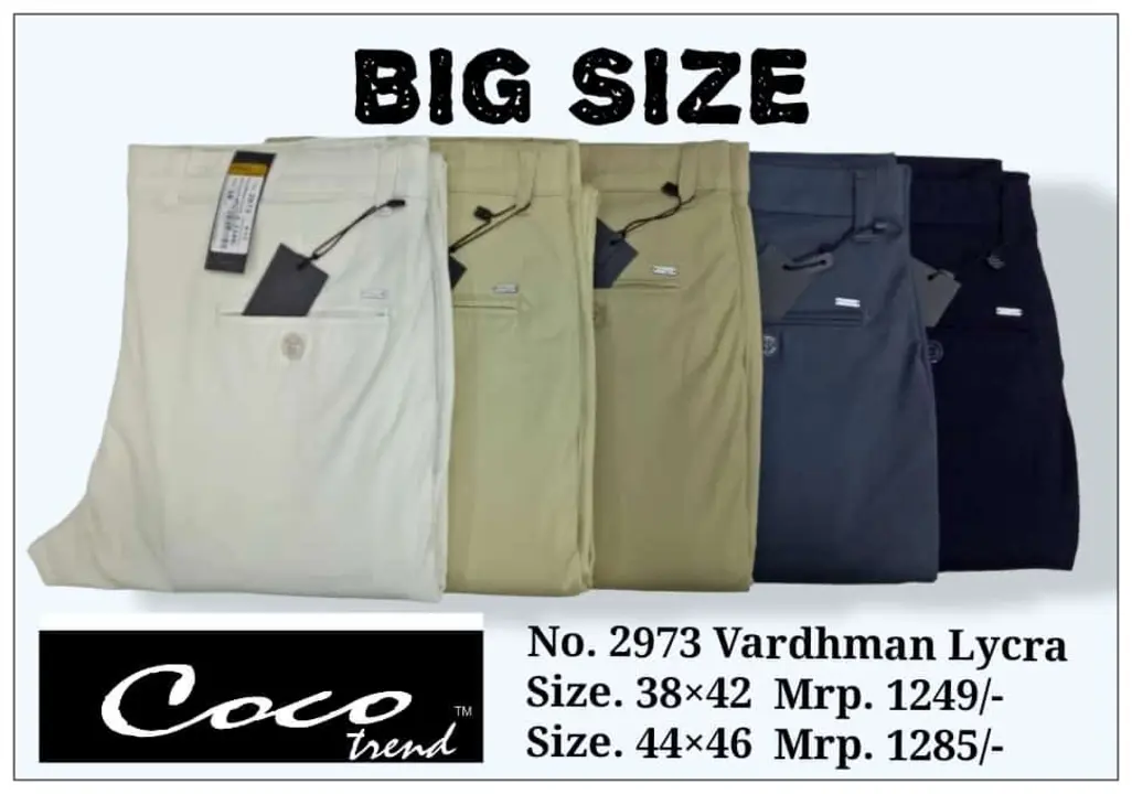 Chinos trouser big size uploaded by business on 4/27/2023