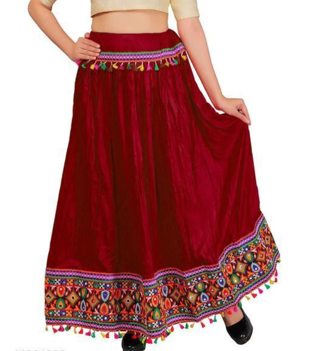 Rayon scirts with gujrati uploaded by Ladise kurta pant on 4/27/2023