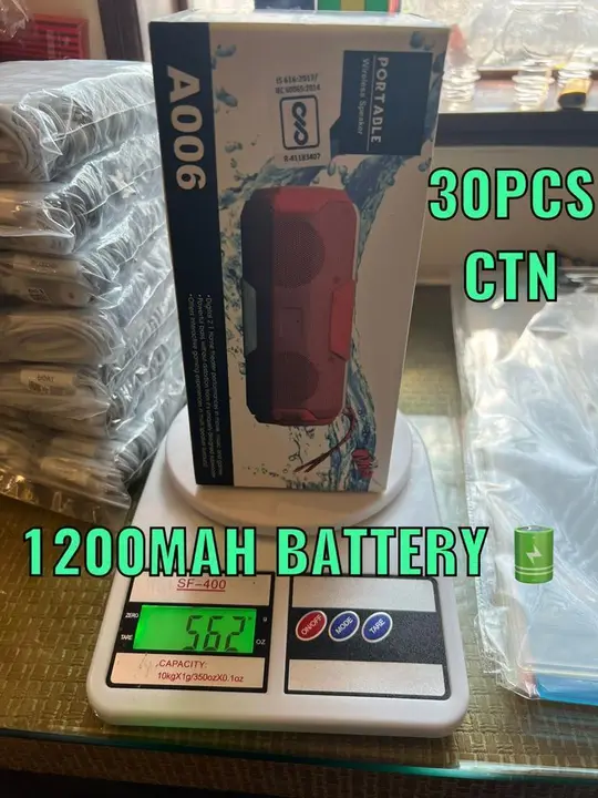 A006 Bluetooth speaker  uploaded by TR SALES on 4/27/2023