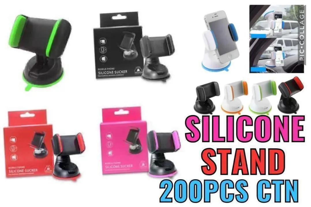Silicon mobile holder ( stand ) for car uploaded by TR SALES on 4/27/2023
