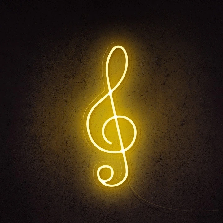 Music neon sign for occasions or decoration items  uploaded by Shyam enterprises on 4/27/2023