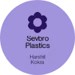 Business logo of Sevbro Plastics