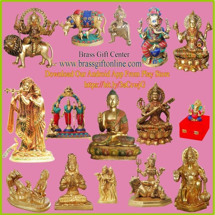 All Brass idols Statue Murti in Multi finish uploaded by business on 3/7/2021