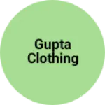 Business logo of Gupta Clothing