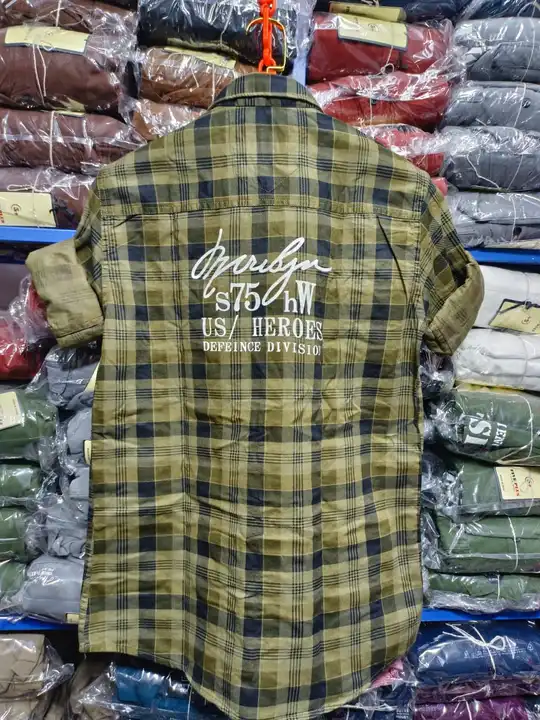 Cotton twill checks uploaded by 5 PLUS & SANJARY GARMENTS on 4/27/2023