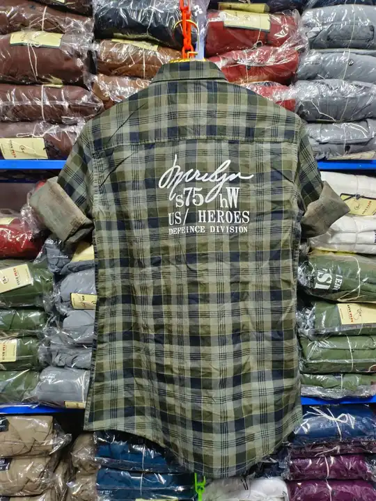 Cotton twill checks uploaded by 5 PLUS & SANJARY GARMENTS on 4/27/2023