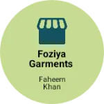 Business logo of Foziya garments