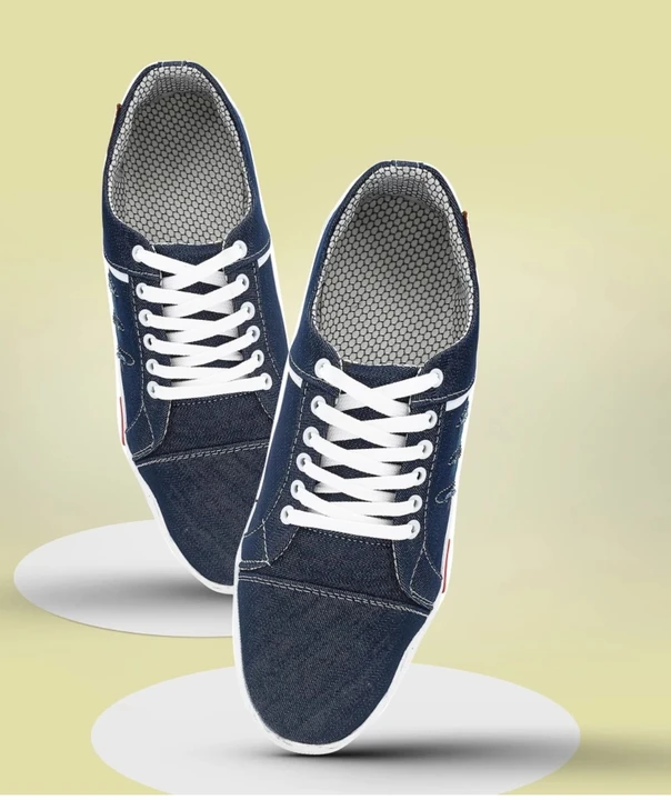 Denim derby shoes uploaded by Kalka enterprises on 4/27/2023