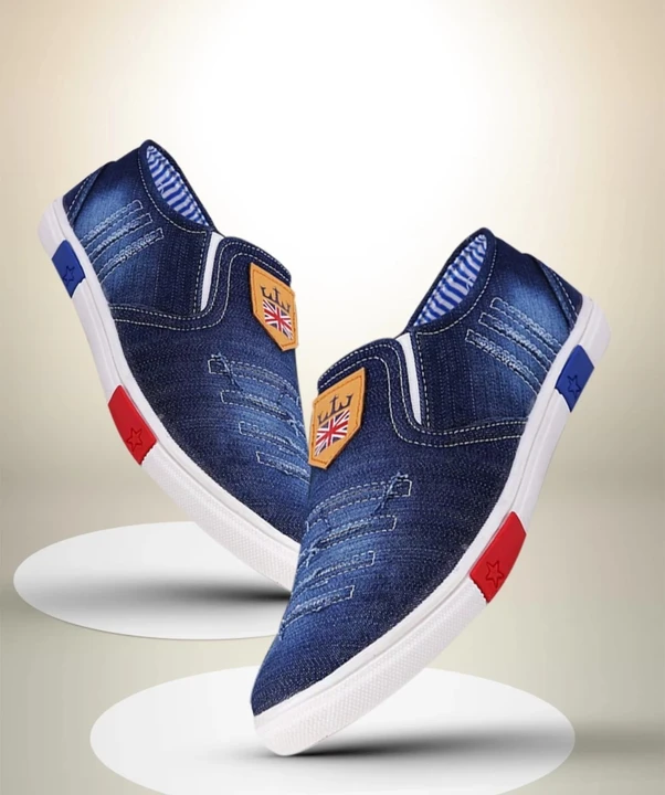 Denim moccasin shoes uploaded by Kalka enterprises on 4/27/2023