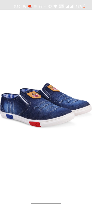 Denim moccasin shoes uploaded by Kalka enterprises on 4/27/2023
