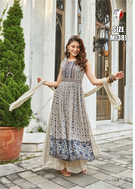 Kurti plazzo and duptta uploaded by Taha fashion from surat on 4/27/2023