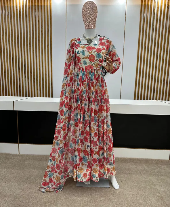 Gown uploaded by Taha fashion from surat on 4/27/2023