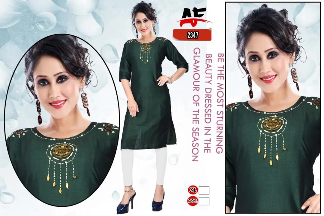 Embroidery kurti uploaded by Evergreen on 4/27/2023