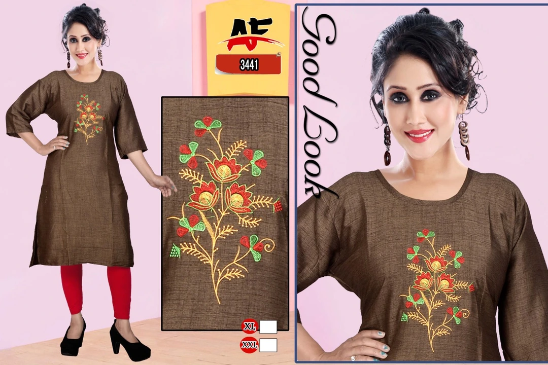 Embroidery kurti  uploaded by Evergreen on 4/27/2023