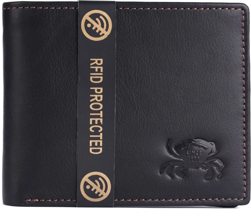 Tru crab Genuine leather wallet  uploaded by Fashion Avenue Kolkata on 4/27/2023