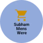 Business logo of Subham mens were