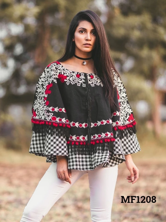 *RANGEELA RE colourful embroidered  colorfur winter ponchos*

 Total 16 ponchos designs 

*CIRCULAR  uploaded by Aanvi fab on 5/29/2024