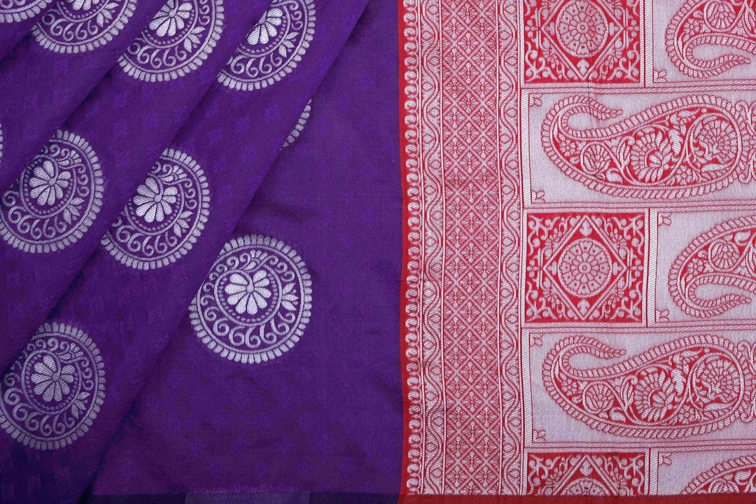 Rich pallu with allover flower buta design saree  uploaded by DHANANJAY CREATIONS on 4/27/2023
