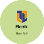 Business logo of Eletrik