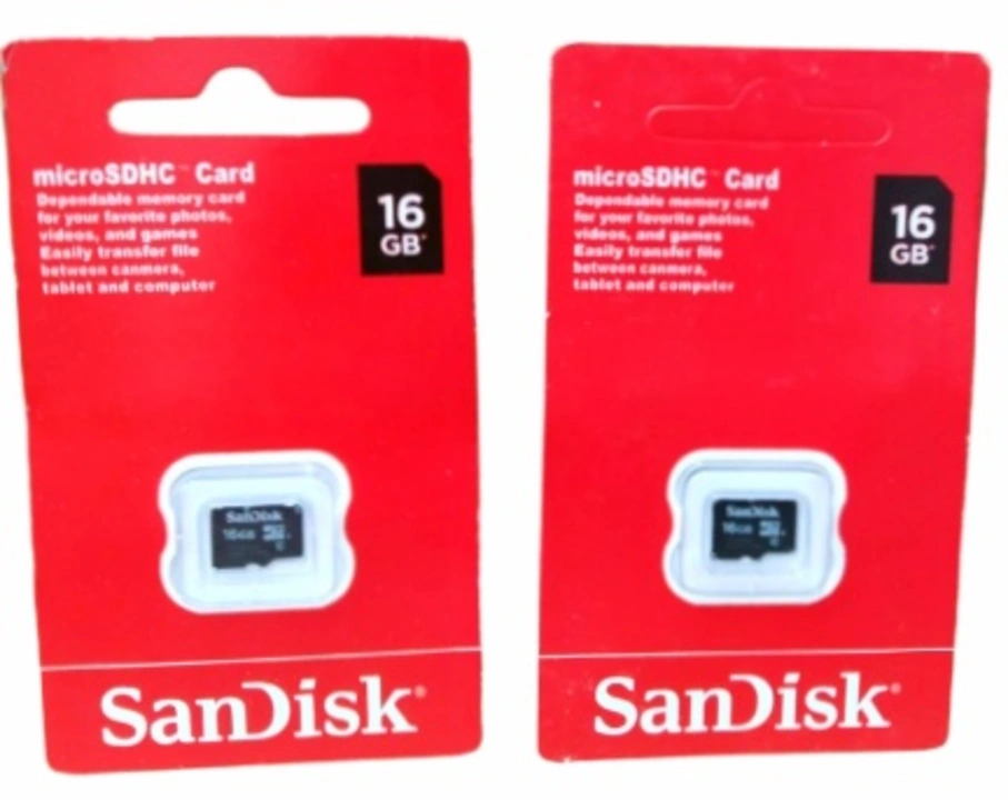 Sandisk 16 GB Memory Card uploaded by M/S KAUSHAL TELECOM  on 4/27/2023