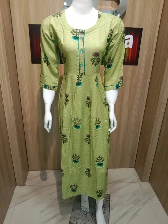 Printed anarkali  uploaded by business on 4/27/2023