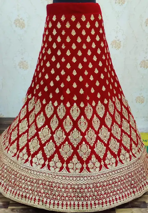 Bridal lehenga double can can  uploaded by Maa karni creation on 4/27/2023