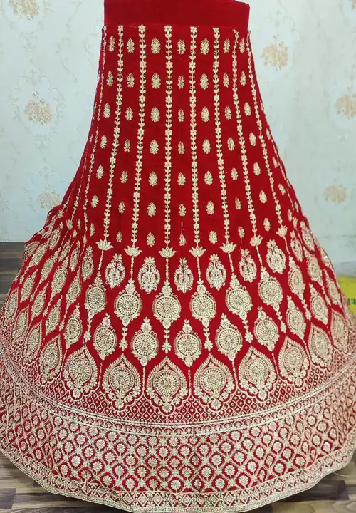 Bridal lehenga double can can  uploaded by Maa karni creation on 4/27/2023