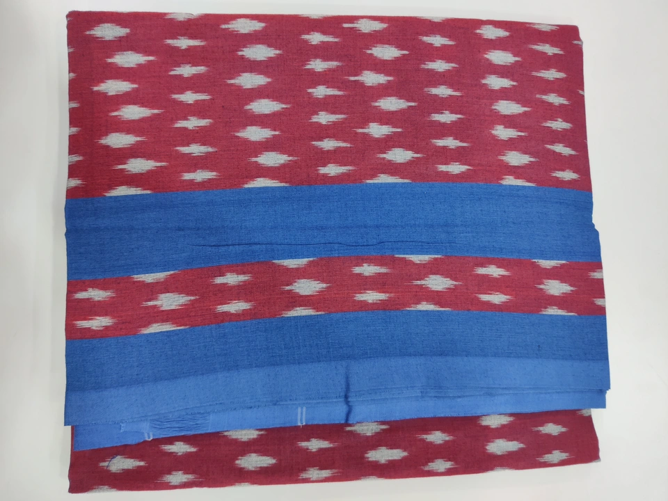 Pochampally Handloom Ikkat Masrise Cotton With Out Blouse Designer Sarees  uploaded by KS HANDLOOM on 4/27/2023