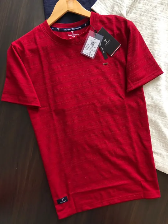 Half sleeves round neck plane premium T-shirt uploaded by VIP Mens clothing Hub on 4/27/2023