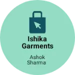 Business logo of Ishika garments and wholesale